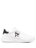 KARL LAGERFELD SIDE LOGO-PATCH DETAIL SNEAKERS