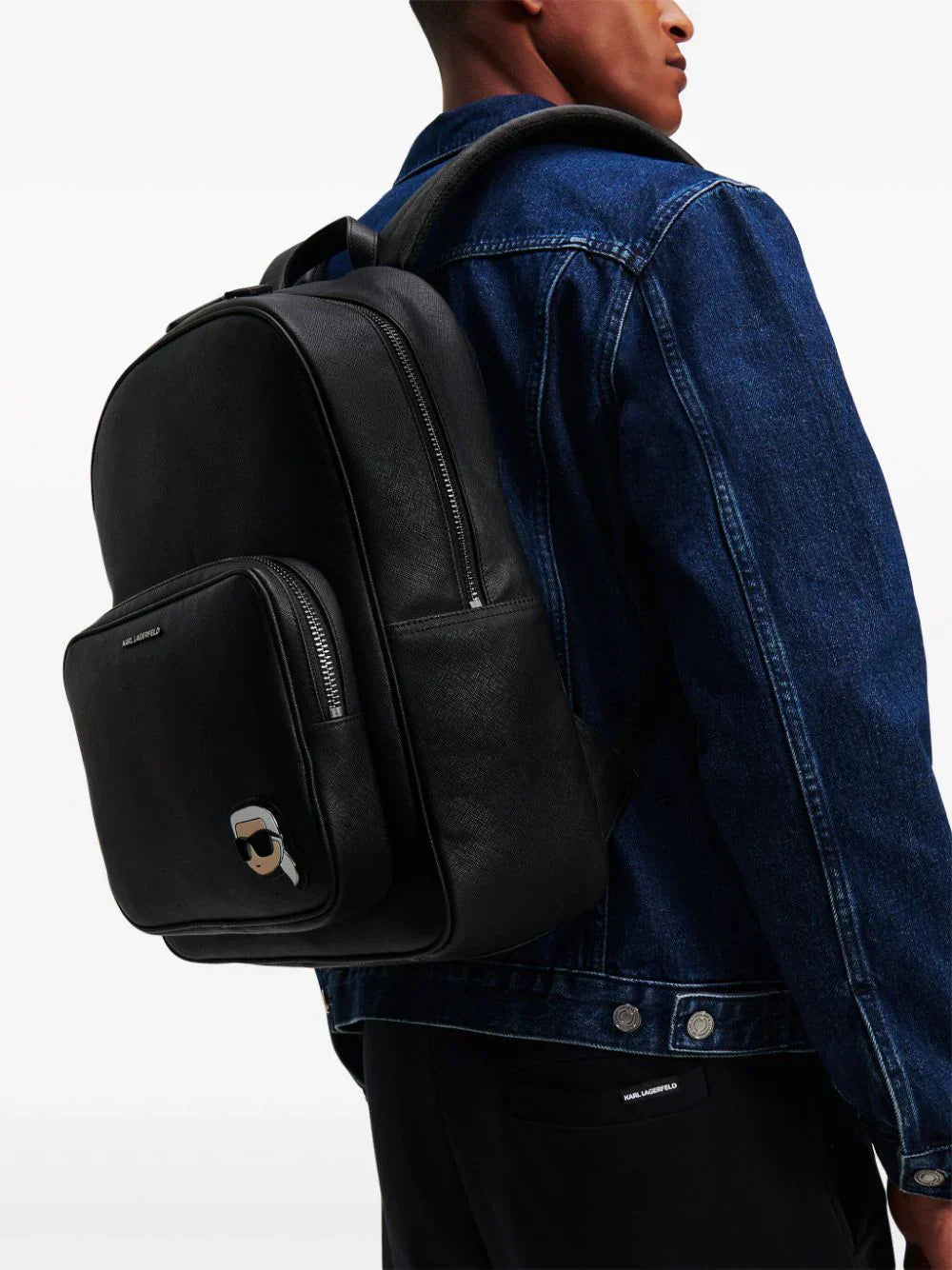 KARL LAGERFELD SMALL IKONIK KORE BACKPACK
