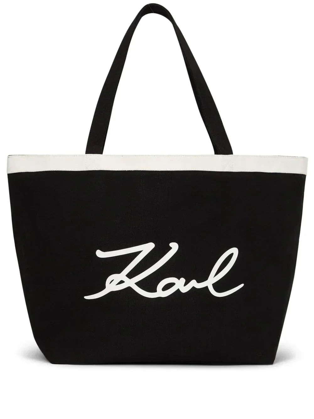 KARL LAGERFELD SIGNATURE TOTE BAG