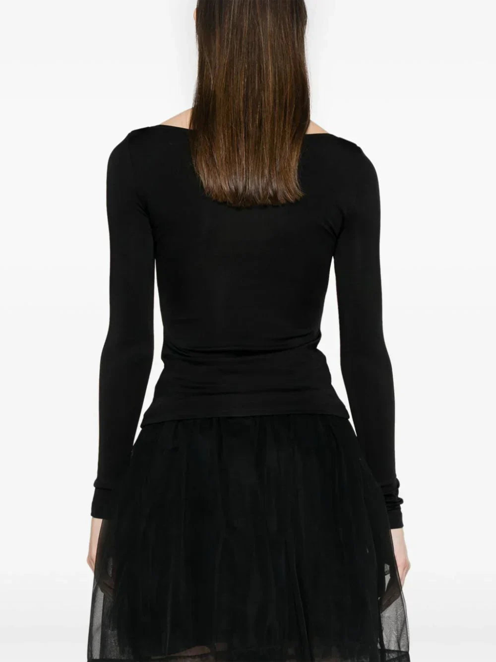 KARL LAGERFELD TWISTED CUT-OUT TOP