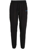KARL LAGERFELD PINTUCKED TAPERED TRACK PANTS
