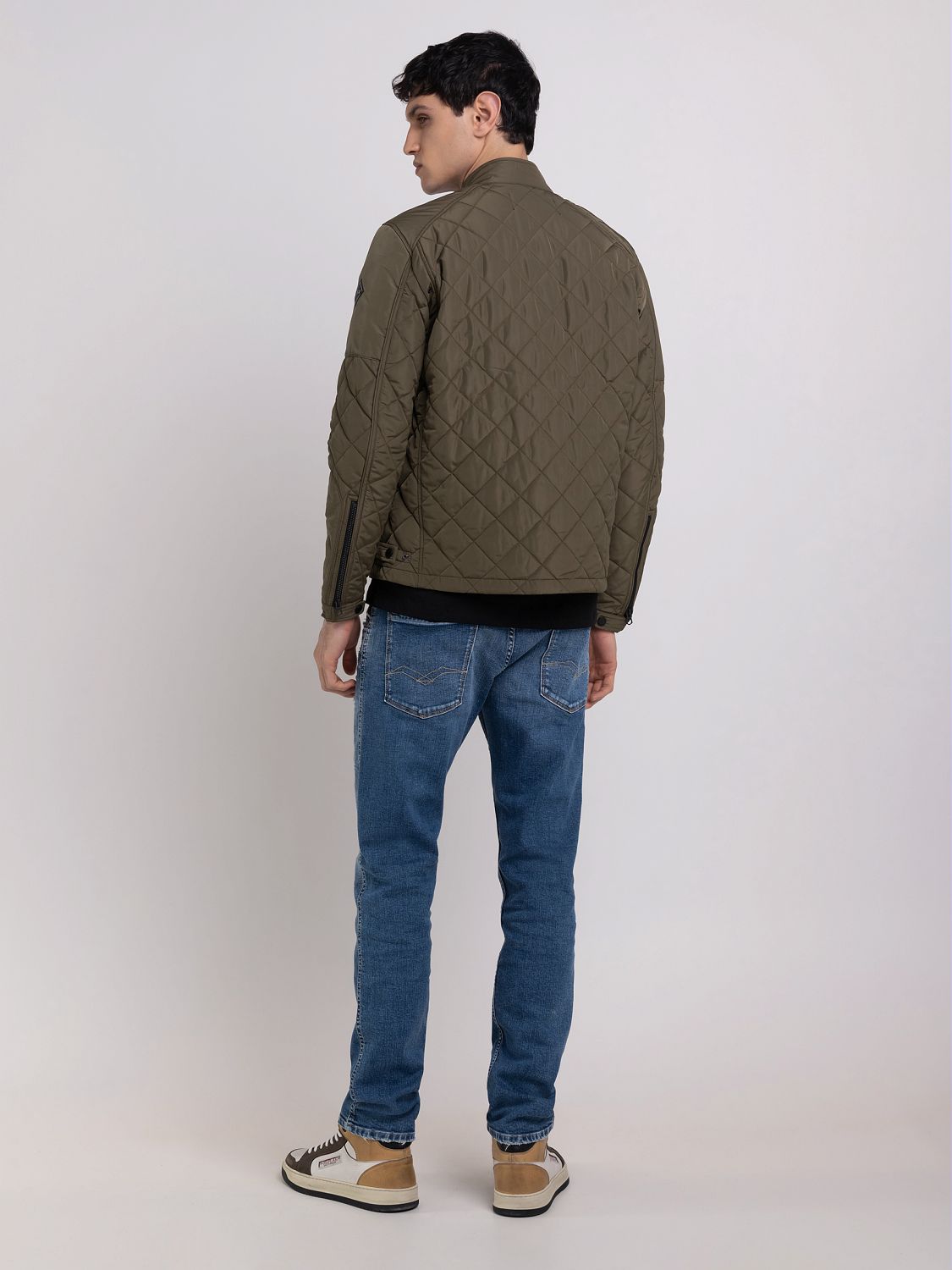 REPLAY SHORT QUILTED JACKET