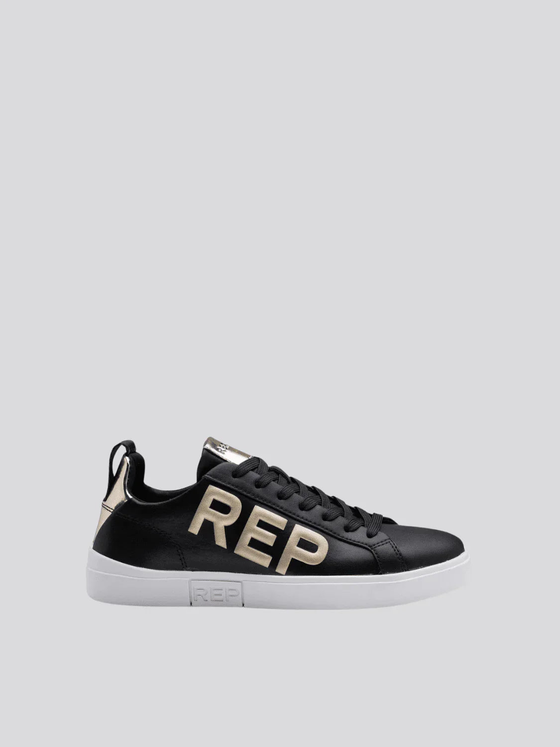 REPLAY POLAR W UP 2 LEATHER SNEAKERS